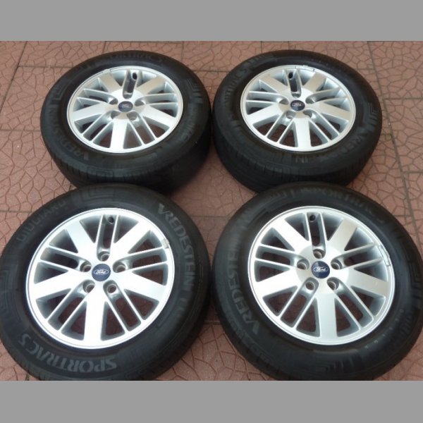 Letní sada alu originál Ford 5x108 /63,4 6,5Jx16 ET50 RONAL